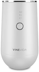 VINEVIDA Waterless Diffuser - Essential Oil Diffuser for Home - White Scent Diffuser for Home, Battery Operated Aromatherapy Diffuser - Car, Room Fragrance Air Diffuser by VINEVIDA