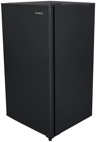 Avanti 3.3 Cu. Ft. Mini Fridge Compact Refrigerator with Adjustable Temperature, Removable Shelves, Chiller Compartment wiith Flush-Back Design, 3.3 cu.ft., Black - Image 6