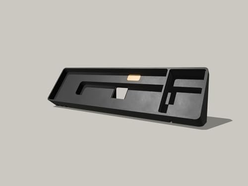Dual Mount for Corsair Xeneon Edge & Elgato Stream Deck Mk.2 | All-in-One Organizer Stand with Cable Management Slots & Quick-Release Button | ABS Construction - Image 7