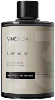 VINEVIDA [16 Fl Oz] Blueberry Cobbler Fragrance Oil for Cold Air Diffusers, Essential Oils for Diffuser Oil Refill & Air Freshener Room Spray by VINEVIDA