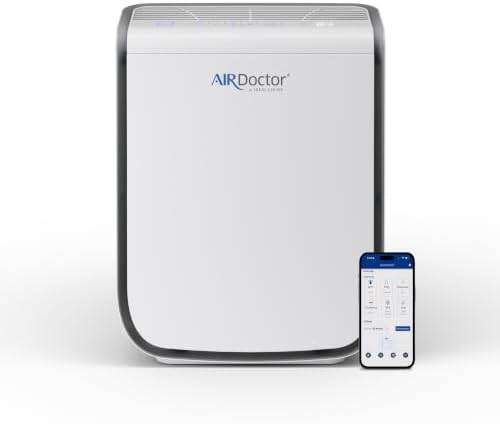 AIRDOCTOR 2000 Smart for Small & Medium Rooms and Bedrooms. 3 Stage Filtration with UltraHEPA by AIRDOCTOR