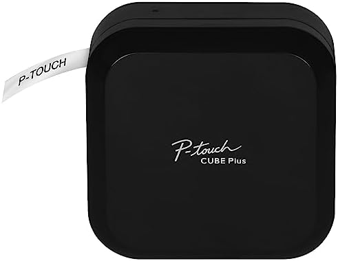 Brother P-touch CUBE Plus Bluetooth Label Maker (PT-P710BT), Black by Unknown