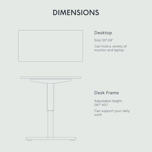 FLEXISPOT EN2 55"x28" Standing Desk Bundle with Storage Cabinet, Black - Image 7