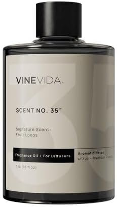 VINEVIDA [16 Fl Oz] Fruit Loops Fragrance Oil for Cold Air Diffusers, Essential Oils for Diffuser Oil Refill & Air Freshener Room Spray by VINEVIDA