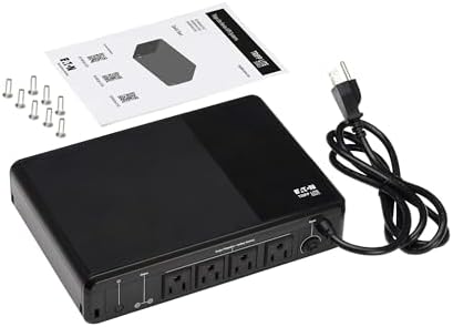 Eaton Tripp Lite BC600R 600VA Small UPS 300W Battery Backup Surge Protector, 600VA (Pack of 3) - Image 3