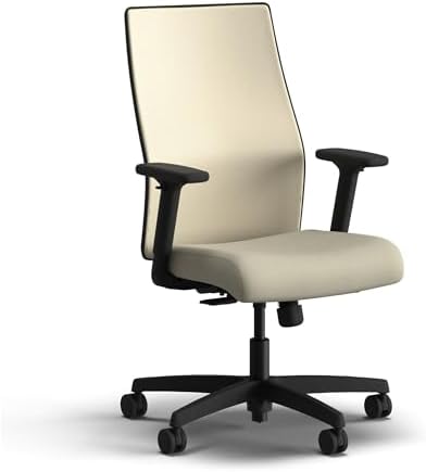 HON Ignition 2.0 Ergonomic Office Chair, Lumbar Support, Desk Chair, Linen by HON