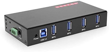Gearmo 4 Port USB Hub, Mountable USB 3.0 Hub Expander (GM-HU34) by Gearmo