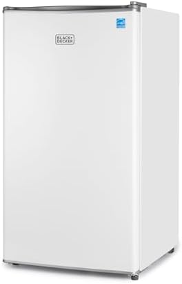 BLACK+DECKER 3.2 Cu. Ft. Compact Refrigerator, Energy Star, BCRK32W, White by Unknown