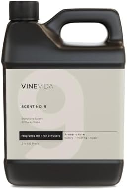VINEVIDA [32 Fl Oz] Birthday Cake Fragrance Oil for Cold Air Diffusers, Essential Oils for Diffuser Oil Refill & Air Freshener Room Spray by VINEVIDA