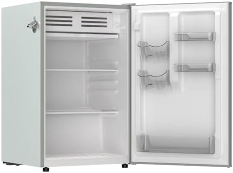 Frigidaire, 4.5 Cu. Ft. Retro Series Compact Refrigerator, Built-In Side Bottle Opener, Green - Image 4
