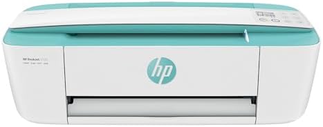 HP DeskJet 3755 Compact All-in-One Wireless Printer, Instant Ink, Works with Alexa - Seagrass Accent (J9V92A) by Unknown