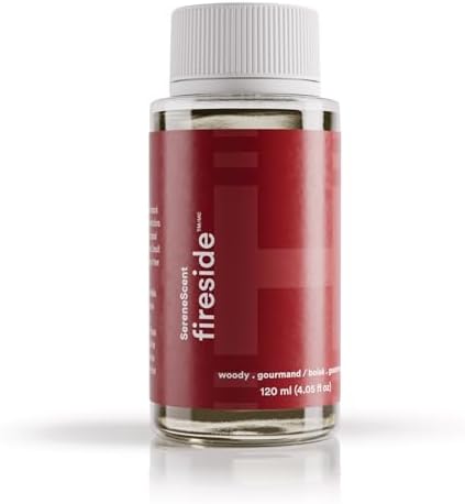 Homedics SereneScent Waterless Diffuser Oil Refill — Fireside (120ml) by Homedics