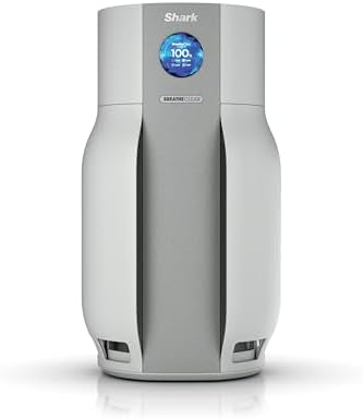 Shark BreatheClear Max Smart Air Purifier, HP362, Dove by Shark
