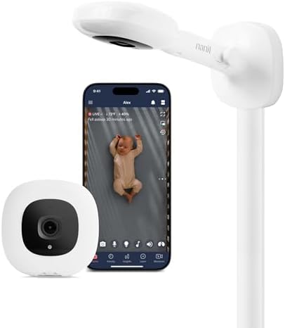 Nanit Smart Baby Video Monitor - Camera & Wall Mount - 1080p Wi-Fi Camera by Unknown