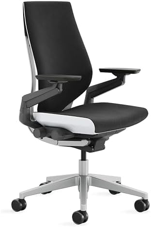Steelcase Gesture Office Chair, Carpet Floors, Licorice by Unknown