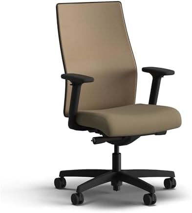 HON Ignition 2.0 Ergonomic Office Chair, Lumbar Support, Quicksand by HON