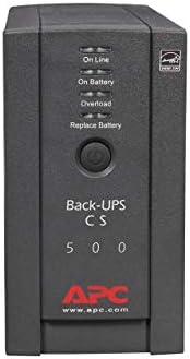 APC 500VA/300W Backup Battery Power Supply for Computers, Wi-Fi | BK500BLK - Image 3