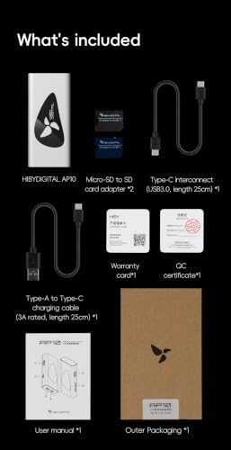 HiBy Digital AP10 USB Audio Hub with Signal Isolation, USB 3.2 Gen 1 Expansion Dock, Independent Power Supply, SD Card Reader, Hi-Res PCM 32Bit/384kHz DSD256 for USB DAC, PC & Desktop HiFi System - Image 7