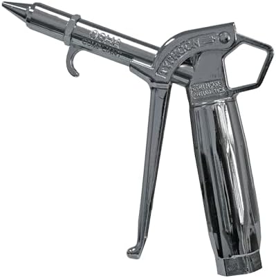 Coilhose Pneumatics TYP-2501CS Typhoon Pro High Volume Chrome Plated Blow Gun, 1/4-Inch NPT with High Flow Tip by CoilhosePneumatics
