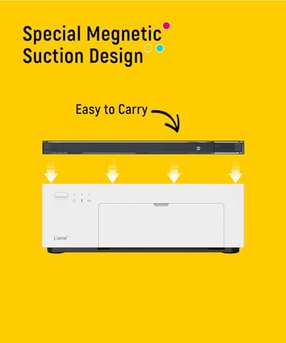 Liene M100 4x6'' Photo Printer, Wi-Fi Picture Printer, 20 Sheets, Full-Color Photo, Instant Phone Printer for iPhone, Android, Smartphone, Thermal Dye Sublimation, Portable Photo Printer for Home Use - Image 5