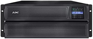 APC Smart-UPS 2000VA Network UPS, SMX2000LVNC, Short Depth UPS with Extended Run Option, Network Management Card, Tower/4U Rack Convertible by APCbySchneider-Electric
