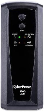 CyberPower CP1500AVRT AVR UPS Battery Backup and Surge Protector by Unknown