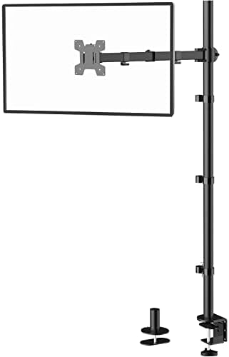 WALI Tall Monitor Arm Mount for Desk for 13-38 inch Screens, up to 22lbs by WALI