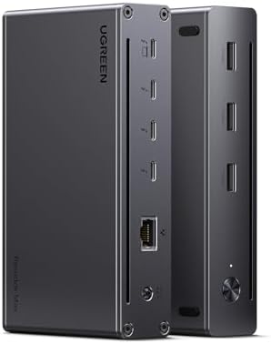 UGREEN 8-in-1 Thunderbolt 4 Docking Station, Dual 4K@60Hz, 3xTBT4, 40Gbps by UGREEN