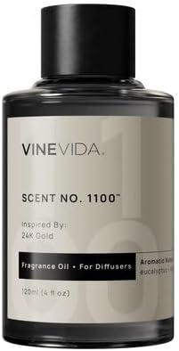 VINEVIDA [4 Fl Oz] Scent NO. 1100 Fragrance Oil for Cold Air Diffusers, Aromatic Notes of Eucalyptus, Lavender, Oak, Clove & Musk Essential Oils for Diffuser Oil Refill & Air Freshener Room Spray by VINEVIDA