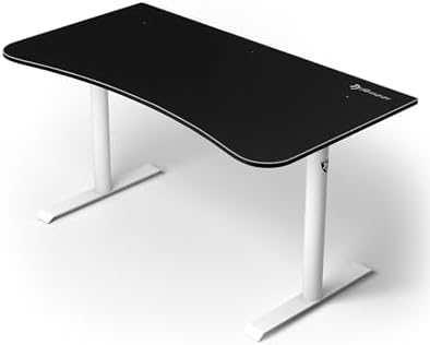 Arozzi Arena Medium Gaming Desk White by Arozzi