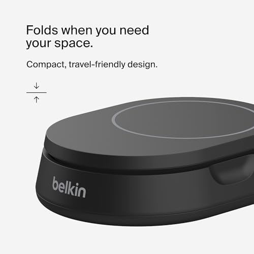 Belkin Qi2 15W Magnetic Wireless Charging Stand, Convertible (2 Pack) - Image 5