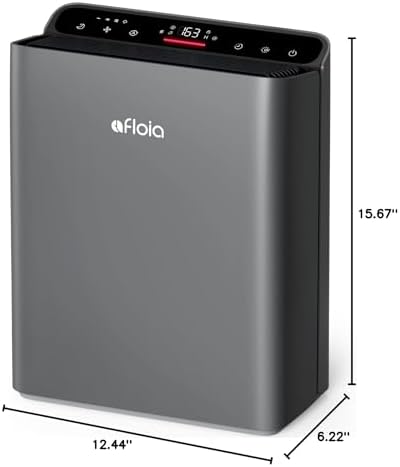 Afloia Air Purifier for Home & Bedroom, 2,000 ft², PM2.5 Monitor - Image 7