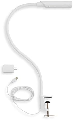 Reliable UberLight Flex LED Task Light with Clamp, 9 Light Settings, White by Reliable