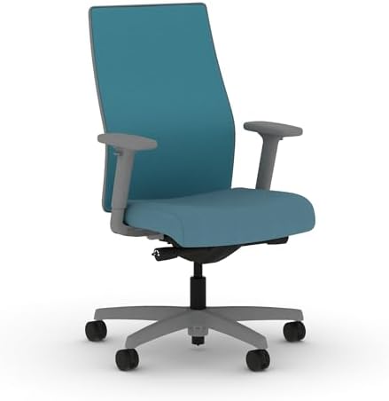 HON Ignition 2.0 Ergonomic Office Chair, Lumbar Support, Desk Chair, Sky by HON