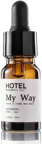 My Way Diffuser Oil Waterless Hotel Essential Oils for Diffusers for Home Inspired by The 1 Hotel Miami Scent - Premium Hotel Collection Diffuser Oil - 10 ml, 0.34 fl oz by AOLEIXIYA