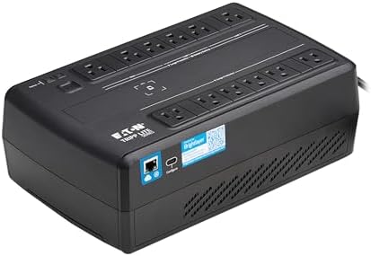 Eaton Tripp Lite AVR750UNC 750VA Cloud-Connected UPS 450W 12 Outlets AVR by TrippLite