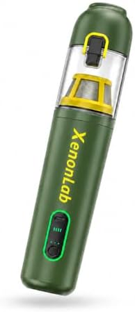 Hand Vacuum & Air Duster Green by SmartPowerCleanFuture