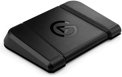 Elgato Stream Deck Pedal, 3 Hands-Free Macro Footswitches by Elgato