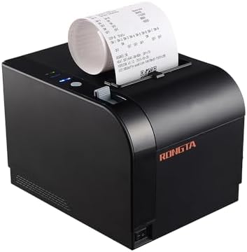 Rongta 80mm Thermal POS Receipt Printer Black by RONGTA