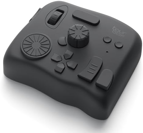 TOUR BOX Elite Editing Controller, Wireless Pro Creative Console, Black - Image 4