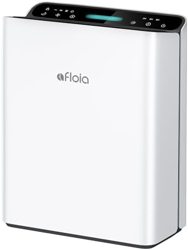 Afloia Air Purifier for Home, 2,000 Ft², PM2.5 Monitor, Washable Pre-Filter by Afloia