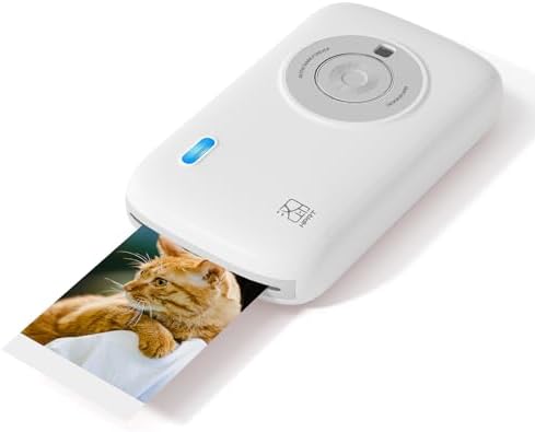 HPRT CP2100 Portable Photo Printer | 2x3 Mini|Bluetooth 5.0 & 4-Pass Tech by HPRT