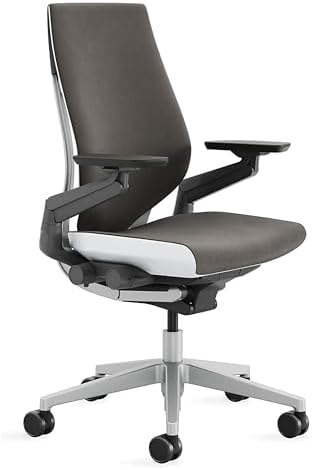 Steelcase Gesture Office Chair, Carpet Floors, Graphite Gray by Unknown