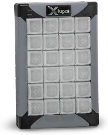 X-keys Programmable Keypads and Keyboards (24 Key, XK-24) by X-keys