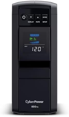 CyberPower CP850PFCLCD PFC Sinewave UPS Battery Backup and Surge Protector by Unknown