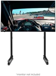 Next Level Racing Round Tube Freestanding Single Monitor Stand (NLR-R010) - Image 2