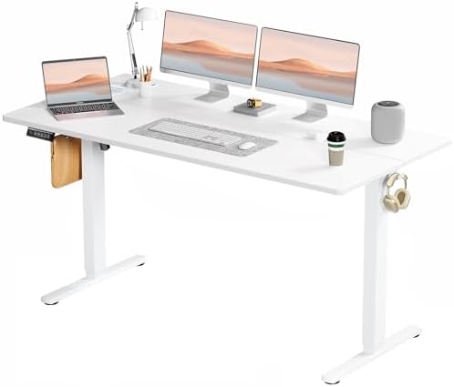 Sweetcrispy Electric Standing Desk, Computer Desk, 63x24 Inch by Sweetcrispy
