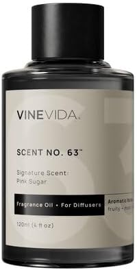 VINEVIDA [4 Fl Oz] Pink Sugar Fragrance Oil for Cold Air Diffusers, Essential Oils for Diffuser Oil Refill & Air Freshener Room Spray by VINEVIDA