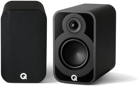 Q Acoustics 5010 Compact Bookshelf Speakers Pair Satin Black - 4.5" - Image 4
