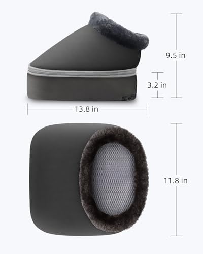 CooCoCo FSA Eligible Heated Foot Massager & Foot Warmer, Gifts for Mom Dad - Image 5